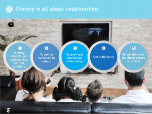Sharing is all about relationships
